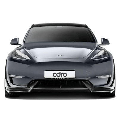 Adro Tesla Model Y Premium Prepreg Carbon Fiber Front Lip