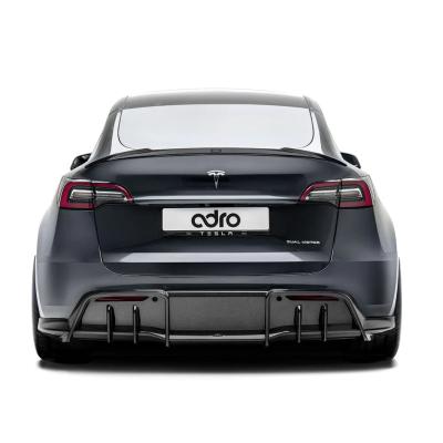 Adro Tesla Model Y Premium Prepreg Carbon Fiber Rear Diffuser