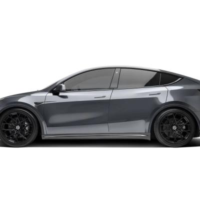 Adro Tesla Model Y Premium Prepreg Carbon Fiber Side Skirts