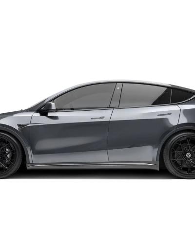 Adro Tesla Model Y Premium Prepreg Carbon Fiber Side Skirts