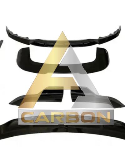 BMW X5 F15/F85 Gloss Black Carbon Aero Kit Splitter Diffuser Side Skirts Spoiler 13-18