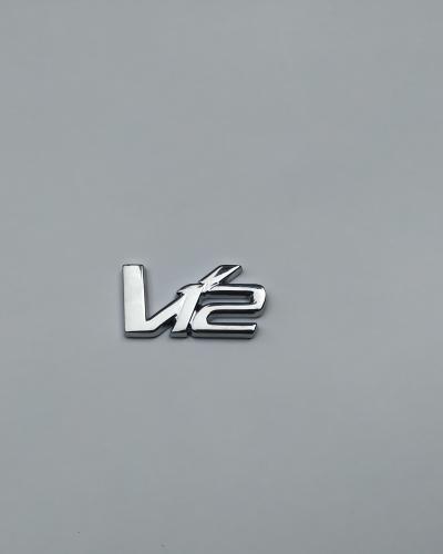 Aston martin V12 Metal Emblem Badge (1PC)