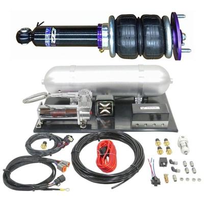 D2 Racing Air Struts w/ VERA AccuAir e+ Connect Pressure Management | Tesla Model 3 AWD | 2018-2021