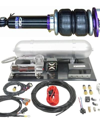 D2 Racing Air Struts w/ VERA AccuAir e+ Connect Pressure Management | Tesla Model 3 AWD | 2018-2021