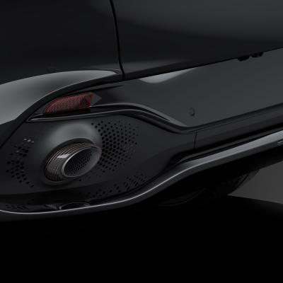Aston Martin DBX/DB11/DB12 Polished Carbon Fiber Tailpipe Finishers