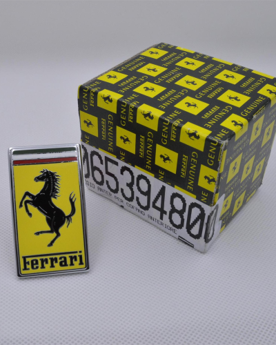Genuine Ferrari Front Hood Bonnet Badge Emblem 1 Piece 65394800