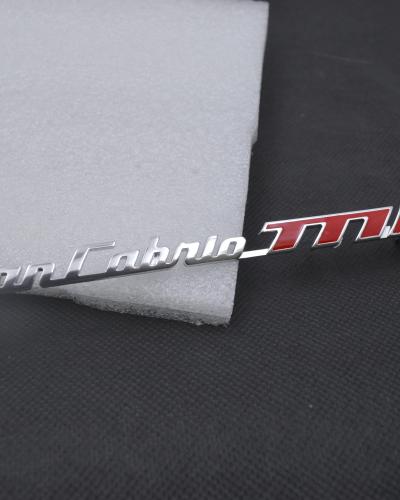 Genuine Maserati GranCabrio MC Interior Marker Side badge emblem # 85190400