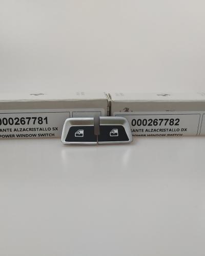 Ferrari F12 Power Window Switch Button Right+Left Kit 267782 267781