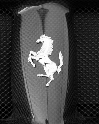 Genuine Ferrari F430Scuderia/16M P/N Rear Bumper Horse Badge 80610400