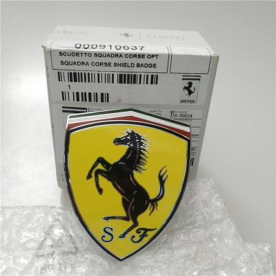 Genuine Ferrari Roma Fender Shield Badge Emblem 910637