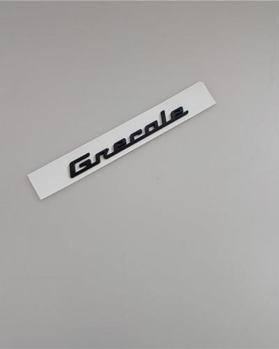 Maserati Grecale Rear On Boot Lld Trofeo Emblem Black Badge Brand New