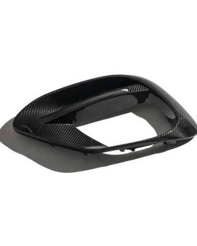 BSV1 930 Carbon Fiber Front Fog Trims Compatible With Mercedes S63 (W223/V223)