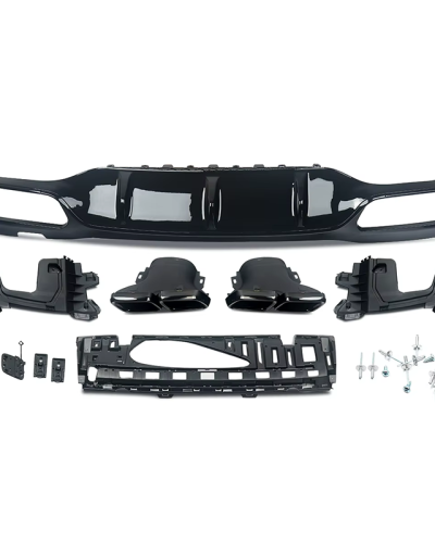63 Carbon Rear Diffuser Compatible With Mercedes E-Class/E43/E53 (W213)