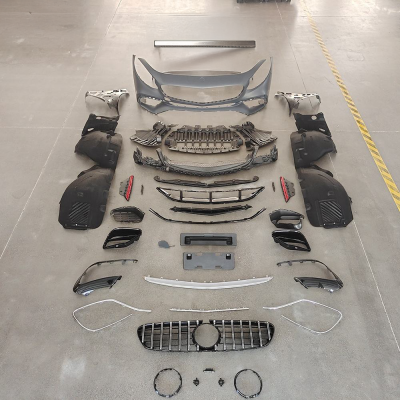 Facelift S63 Style Front Bumper Conversion Compatible with Mercedes S-Class/S63 (C217) Pre-Facelift