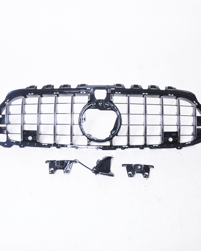Vertical Slat GT Design Front Grille Compatible With Mercedes CLA45 (W118/C118)