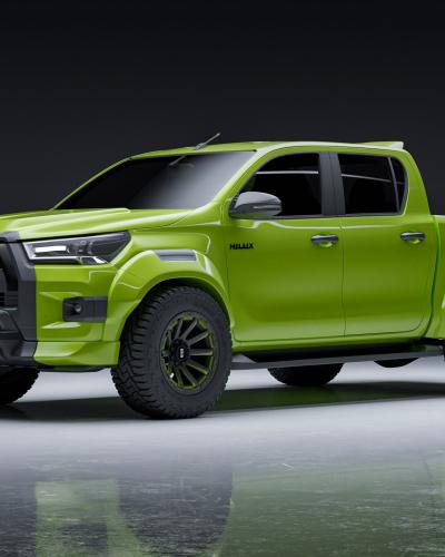 Prior Design Pdx Widebody Toyota Hilux Invincible Aerokit