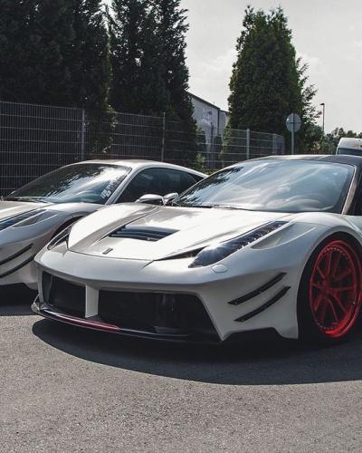 Prior Design PD458 Widebody Aero-kit for Ferrari 458 Italia