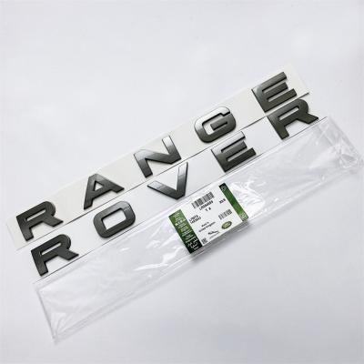Land Rover Rear Front Hood Emblem fit "Range Rover" Sport Evoque Letter Grey Nameplate LR094559