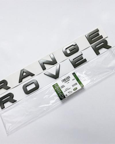 Land Rover Rear Front Hood Emblem fit "Range Rover" Sport Evoque Letter Grey Nameplate LR094559