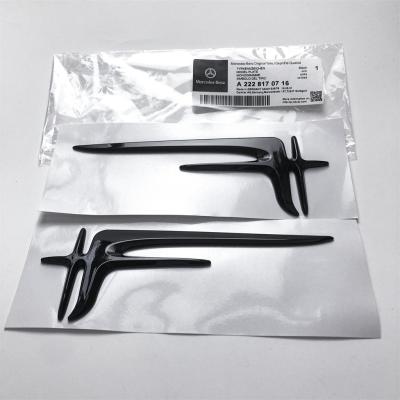 Gloss Black "Angel Wings" Rear Trunk Badge Emblem 18.5CM For Mercedes Benz A2228170716