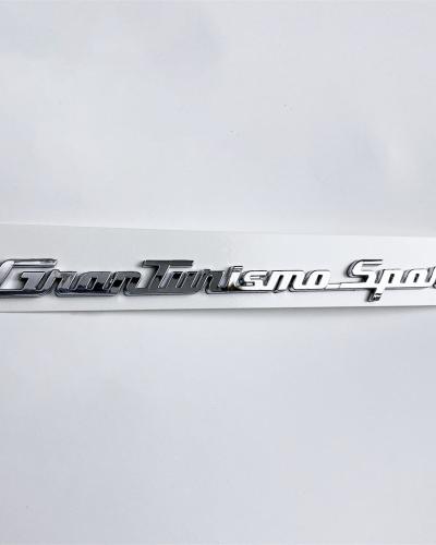 Maserati Granturismo Sport Chrome Silver Rear Emblem Badge