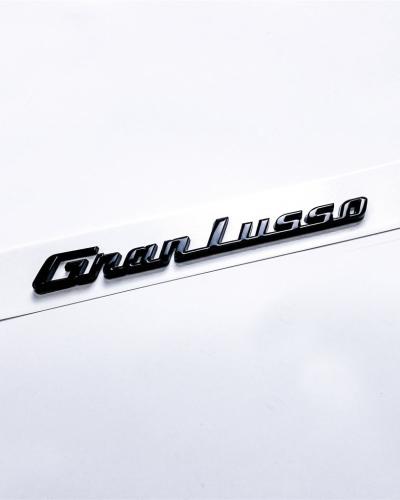 Maserati Quattroporte M156 "Granlusso" Gloss Black Fender Logo Badge Emblem 670101481