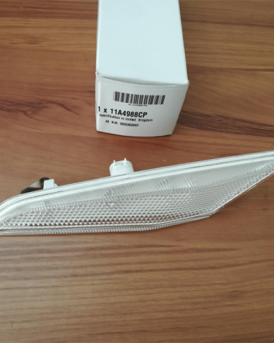 Genuine McLaren MP4-12C Front Left Side Marker Lamp White 11A4988CP