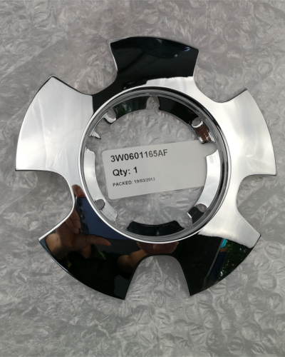 Genuine Bentley Flying Spur Chrome Wheel Center Cap 3W0601165AF