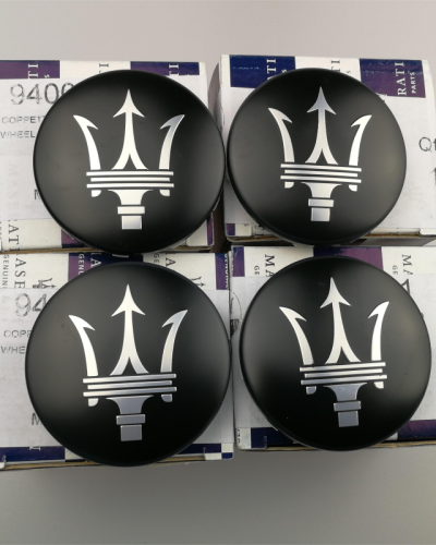 Set of 4 Genuine Maserati Quattroporte Wheel Centre Cap Heiya 940000811