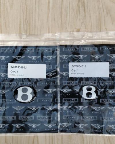 Bentley 13-19 Continental Flying Spur Front & Rear Black Badge Emblem Kit