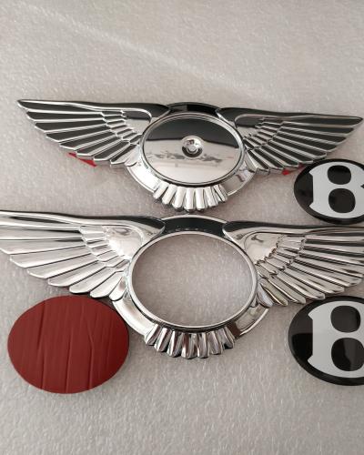 Bentley Continental GT GTC Flying Spur Front &Rear Grille Wing Badge Kit Modify