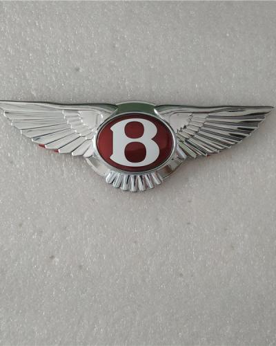Bentley Continental GT GTC Flying Spur Emblem Front Grille Wing Badge Red (1 PC)