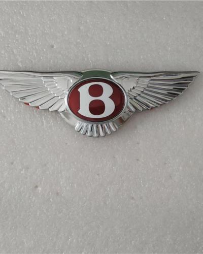 Bentley Continental GT GTC Flying Spur Emblem Front Grille Wing Badge Red (1 PC)