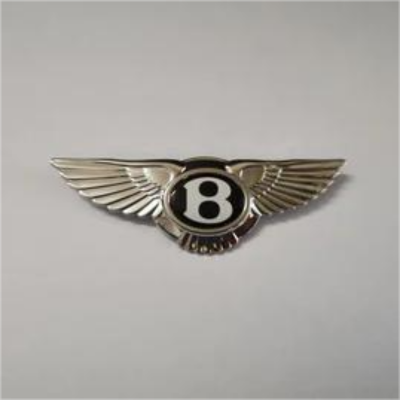 Bentley Emblem Badge Steering Wheel Airbag 91.1mmx29.4mm