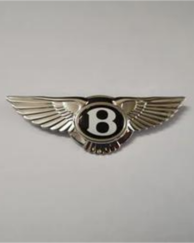 Bentley Emblem Badge Steering Wheel Airbag 91.1mmx29.4mm