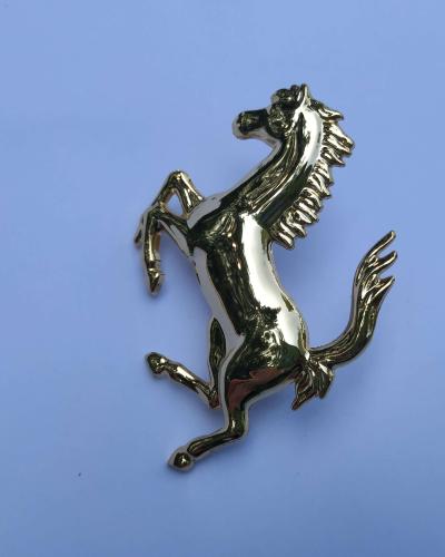 Ferrari 430 458 488 Front Bumper Horse Emblem Gold 60032109