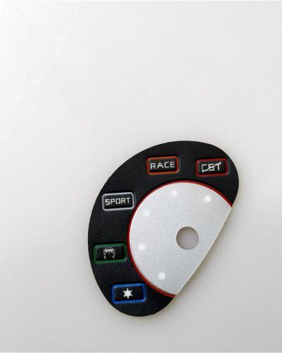 Ferrari 430 599 Steering Control Manettino Switch Sticker