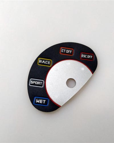 Ferrari 458 (2013+) F12 488 Steering Control Manettino Switch Sticker