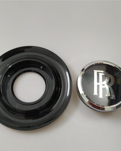 Rolls Royce Center Cap Bezel Black Ghost Dawn Wraith Wheel Modify Kit