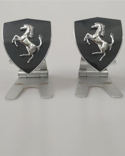 Ferrari F12 Berlinetta Carbon Fiber Shield badge &Flag&Horse &Wheel Caps