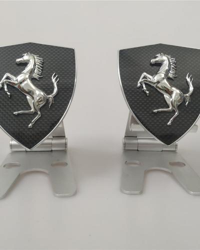 Ferrari F12 Berlinetta Carbon Fiber Fender Shield Badge&Wheel Caps