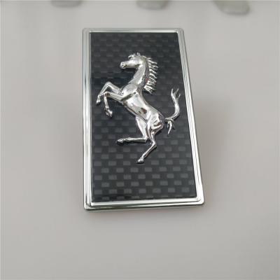 Ferrari Carbon Fiber Front Bonnect Front Bumper badge