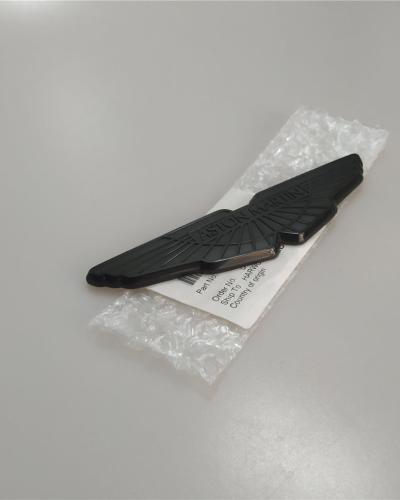 Genuine Aston Martin DB11 Bonnet/Boot Black Chrome Badge HY53-407A74-CA