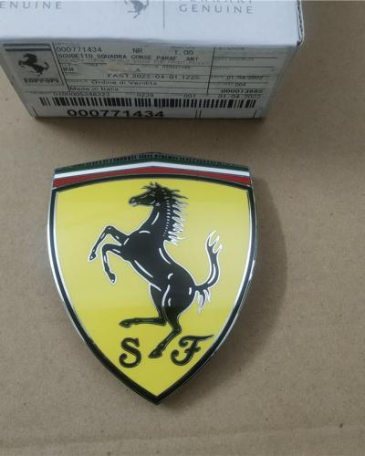 Genuine Ferrari 296GTB Fender Shield Badge Emblem 771434