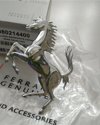 Genuine Ferrari 599 FF Rear Bumper Horse emblem badge 80214400