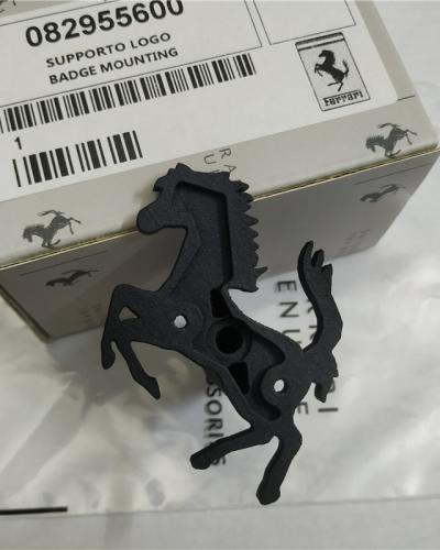 Genuine Ferrari 458 Italia Spider Front Bumper Badge Mounting #82955600