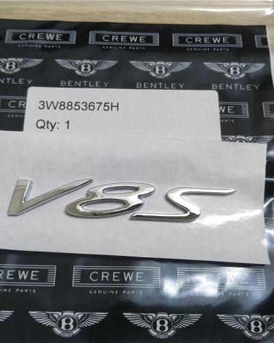 Bentley Flying Spur V8S Badge Emblem Silvery Color 3W8853675H