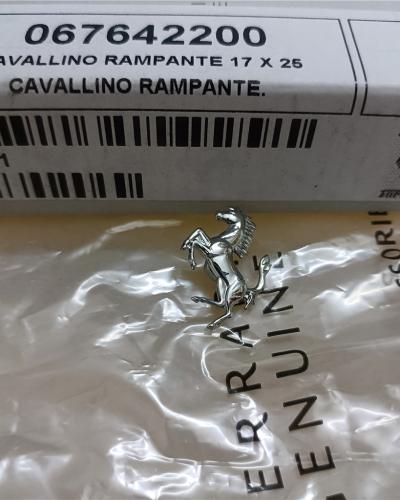 Ferrari 430 360 Challenge Stradale Small Prancing Horse For Fuel Door 67642200