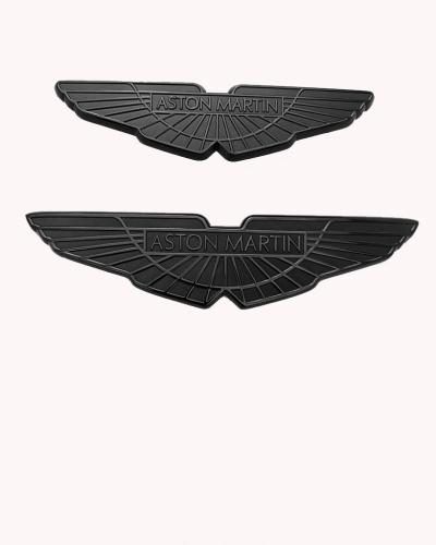 Aston Martin DB12 Bonnet/Boot Black Chrome Badge & Rear Badge Kit