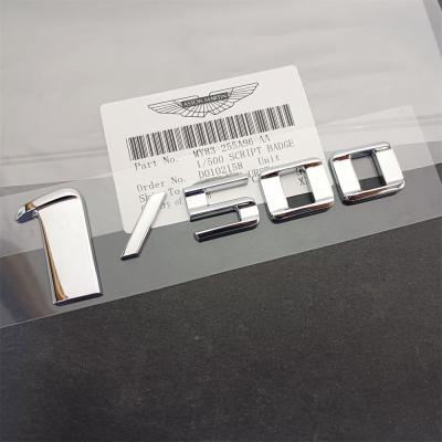Aston Martin DBX 1/500 Side Badge Chrome Silver Emblem MY83-255A96-AA